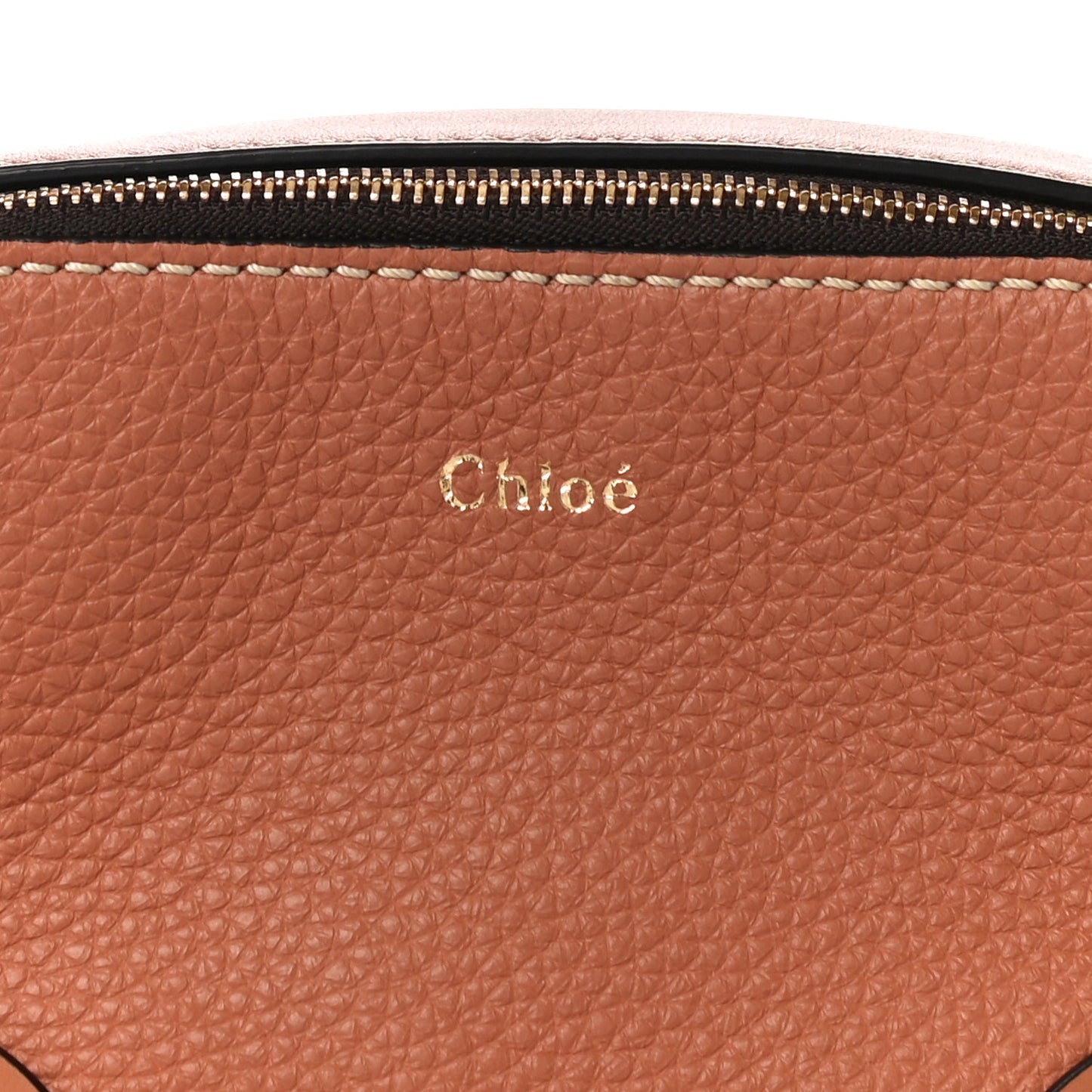 Calfskin Mini Daria Chain Bag Camel