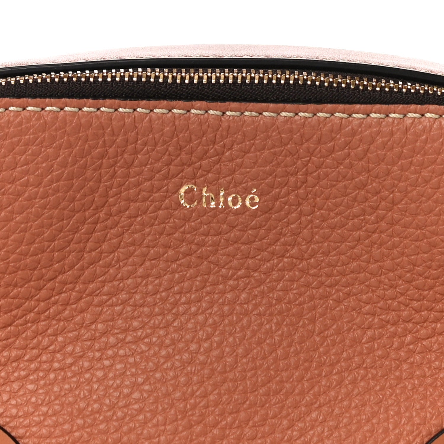 Chloe Calfskin Mini Daria Chain Bag Camel 8 of 10