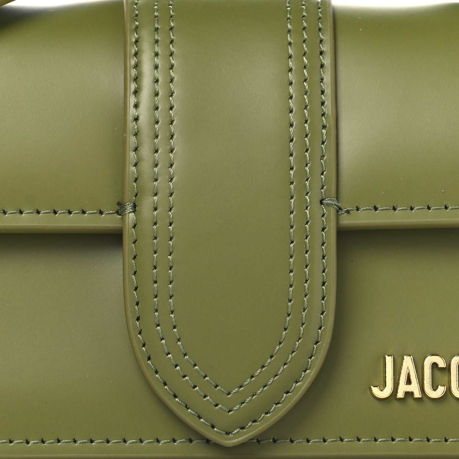 Jacquemus Smooth Calfskin Le Bambino Khaki 7 of 10