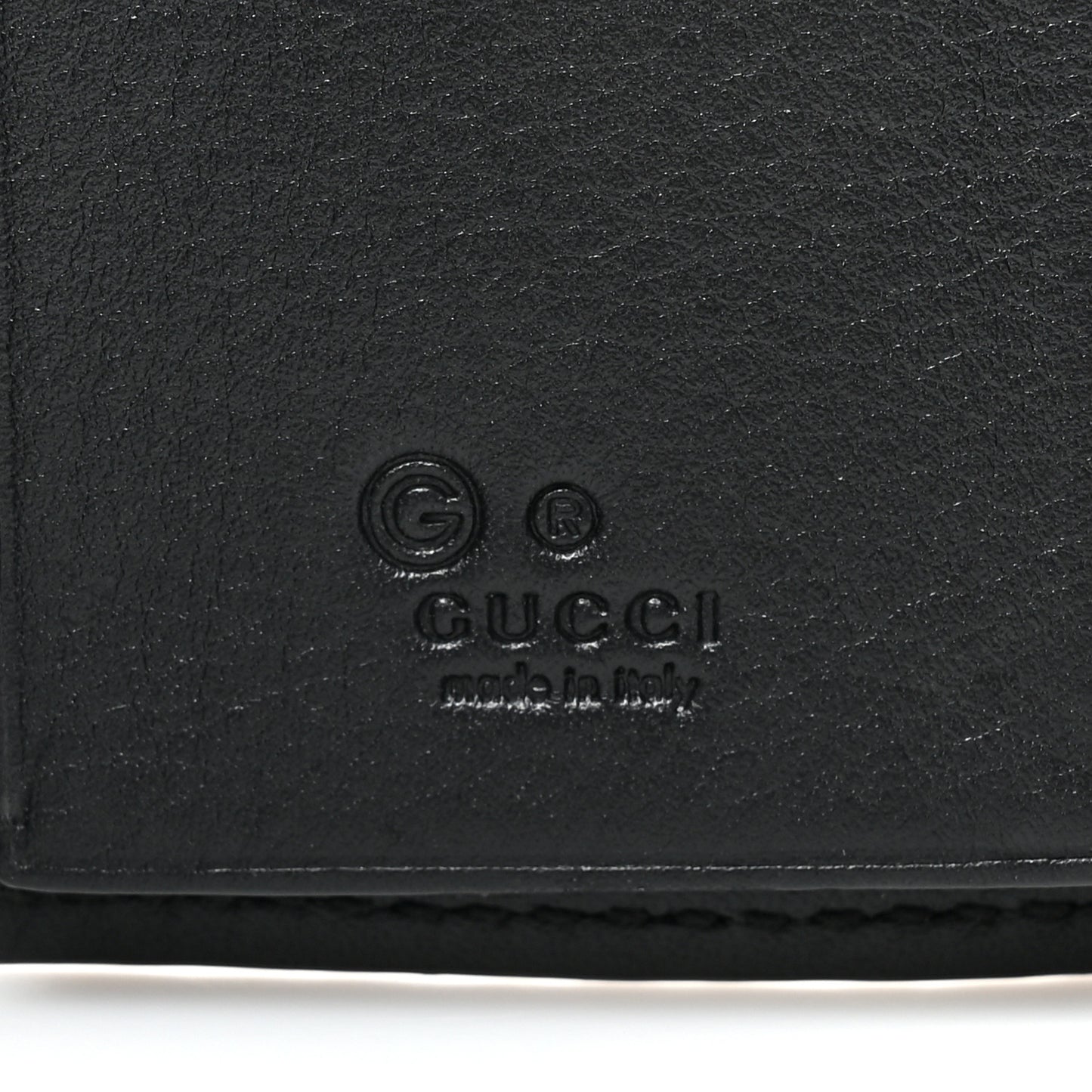 Microguccissima 6 Key Holder Case Black