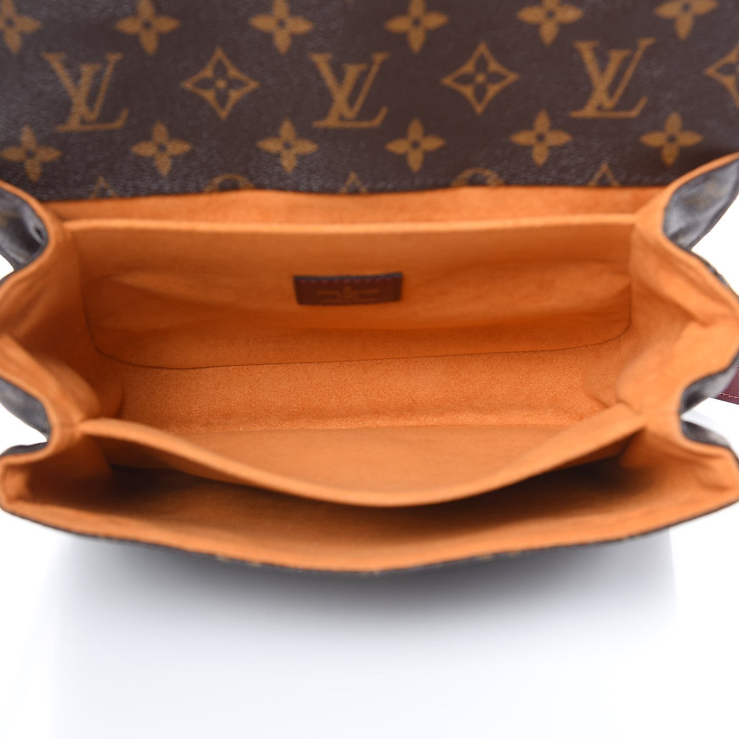 Monogram Braided Pochette Metis Safran
