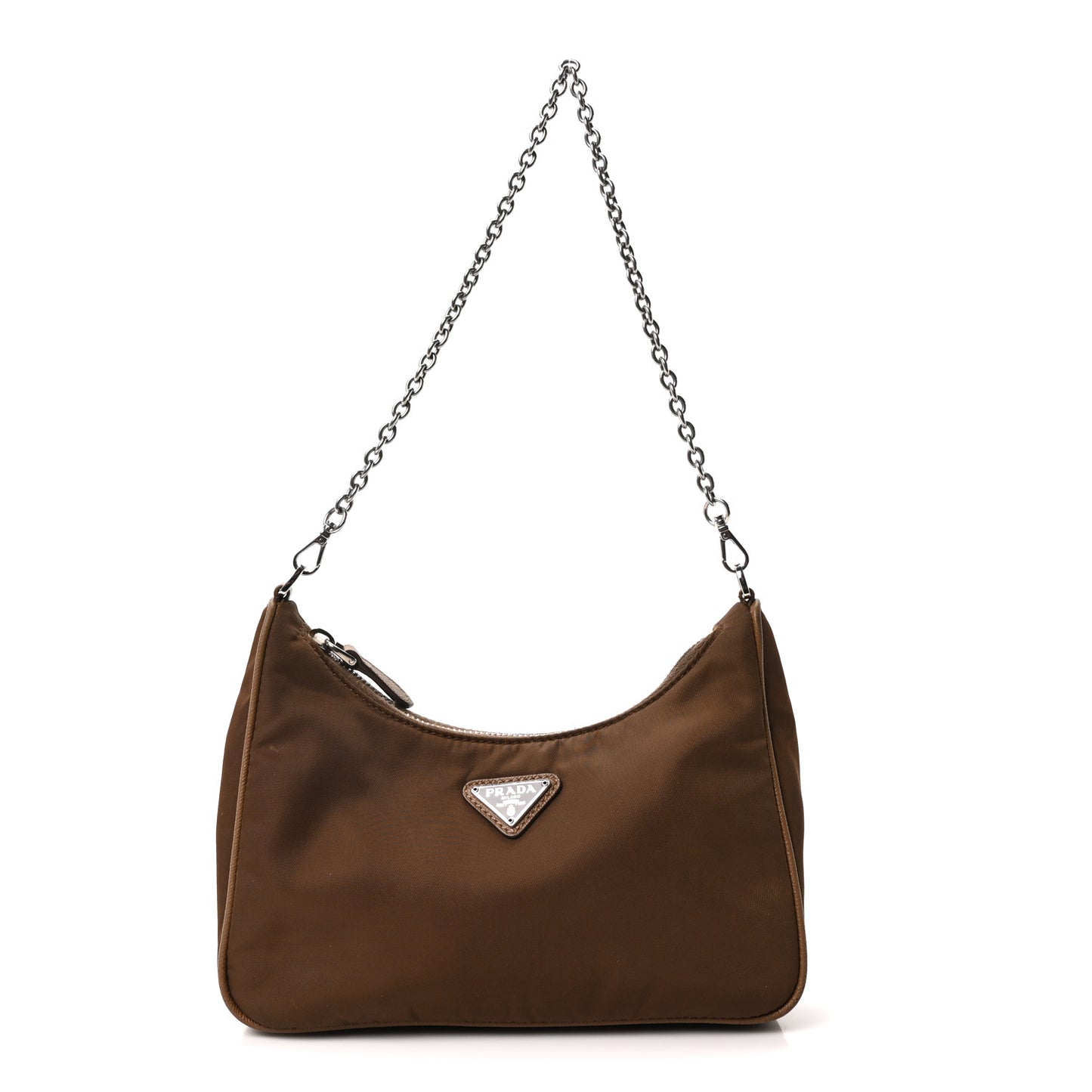Nylon Re-Edition 2005 Shoulder Bag Cacao