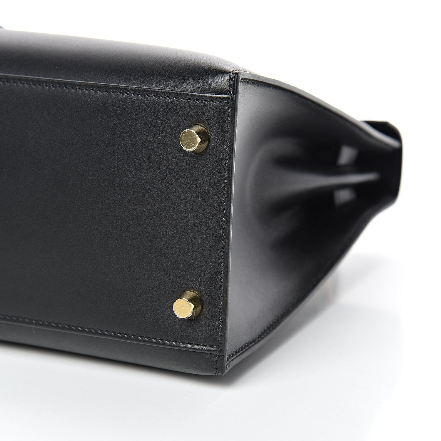 Hermes Sombrero Kelly Sellier 28 Black 9 of 10