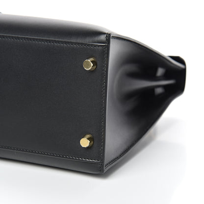 Hermes Sombrero Kelly Sellier 28 Black 9 of 10
