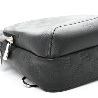 Louis Vuitton Damier Infini Avenue Sling Bag Onyx 9 of 11