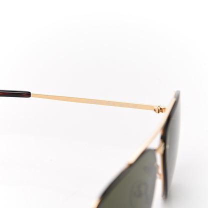 Celine Acetate Aviator Sunglasses CL41391/S Green Gold 5 of 6