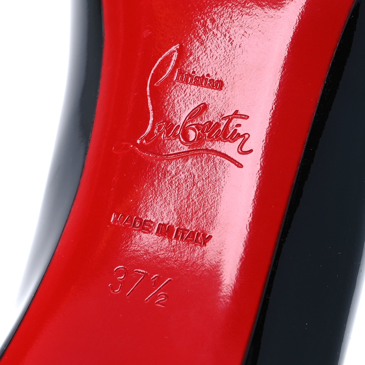 Christian Louboutin Patent So Kate 85 Pumps 37.5 Black 8 of 11
