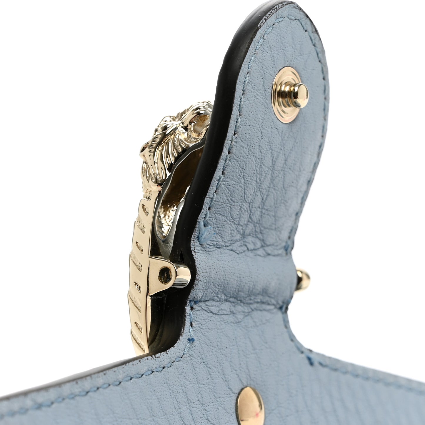Calfskin Dionysus NM Chain Wallet Porcelain Light Blue