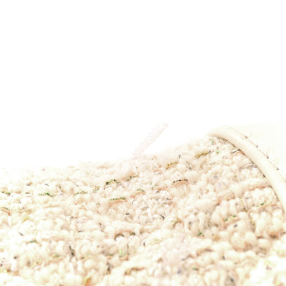 Chanel Tweed Calfskin Quilted Small Gabrielle Hobo Beige Ivory 15 of 17