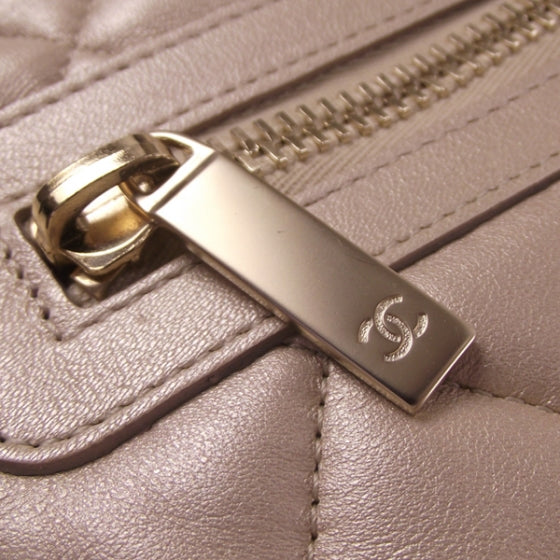 Chanel Lambskin COCO Cocoon Bowler Light Gold 8 of 12