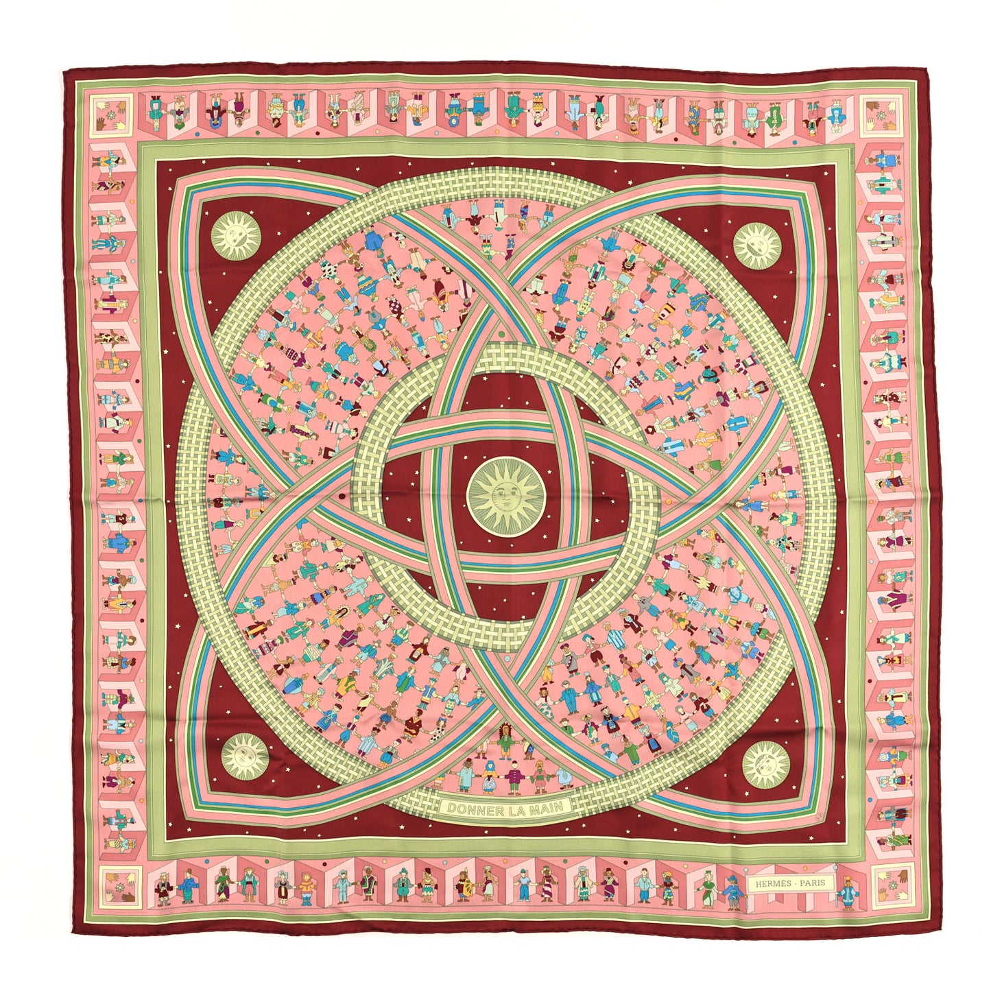 Silk Donner La Main Scarf 90