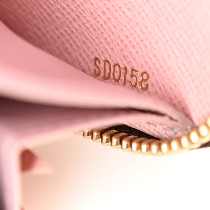 Louis Vuitton Monogram Clemence Wallet Rose Ballerine 7 of 11