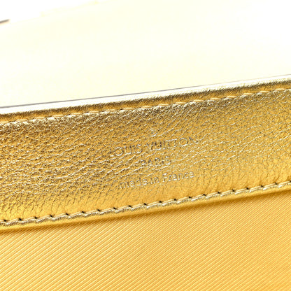 Louis Vuitton Metallic Calfskin Lockme II Chain Bag BB Gold 6 of 8