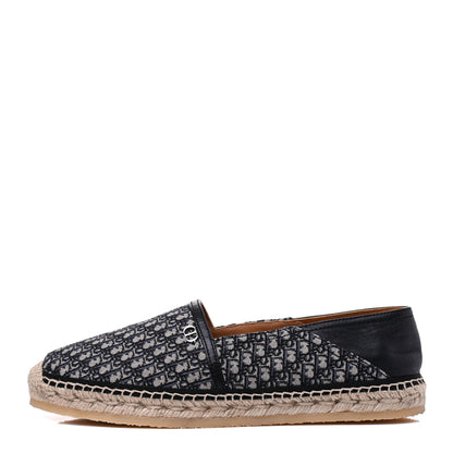 Christian Dior Oblique Mens Paradise Espadrilles 43 Beige Blue 1 of 13