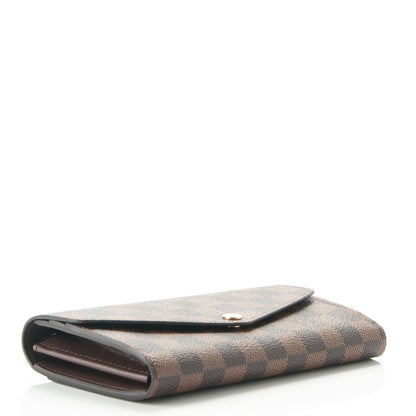 Louis Vuitton Damier Ebene Sarah Wallet NM 4 of 6