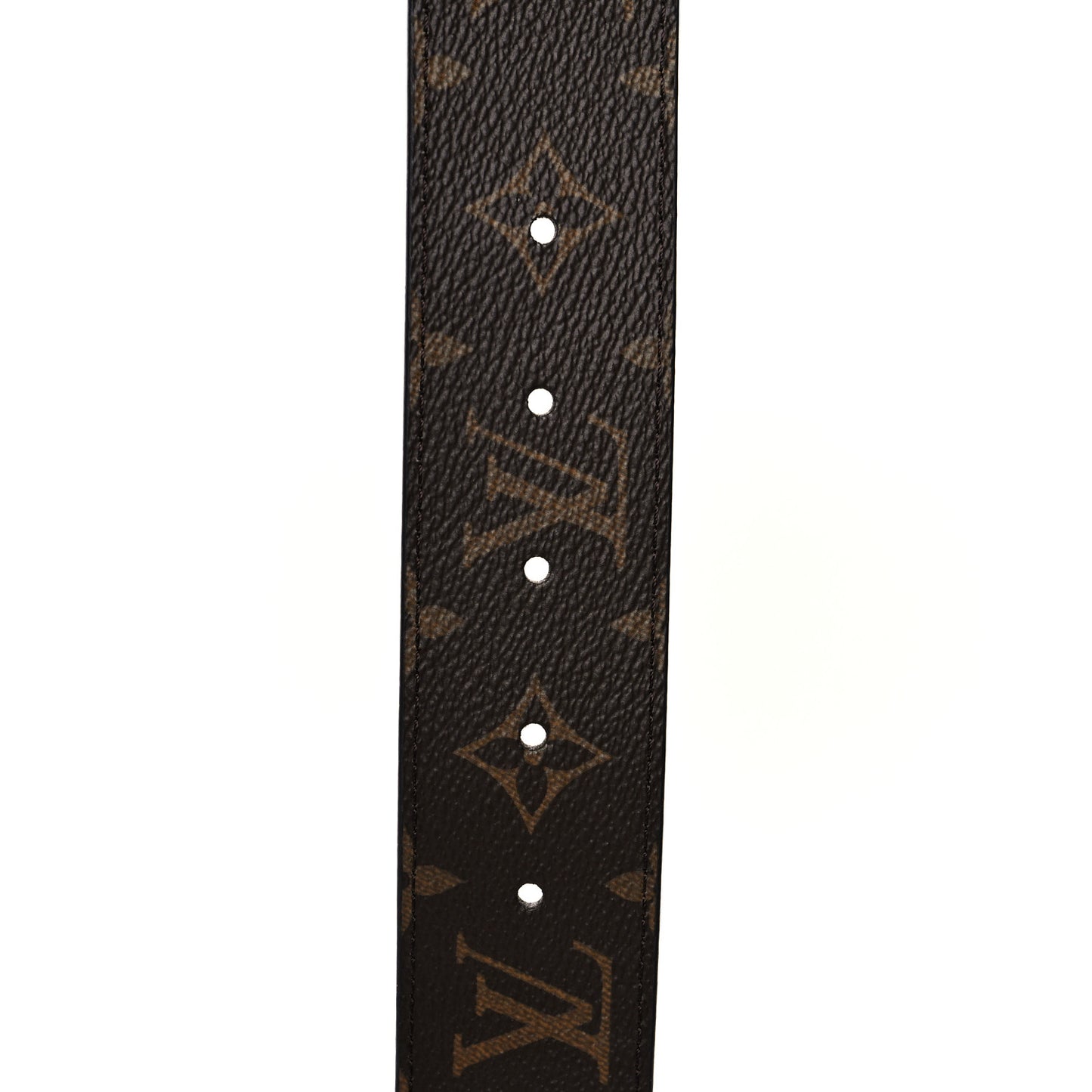 Monogram Calfskin 40mm LV Initiales Reversible Belt 80 32 Black