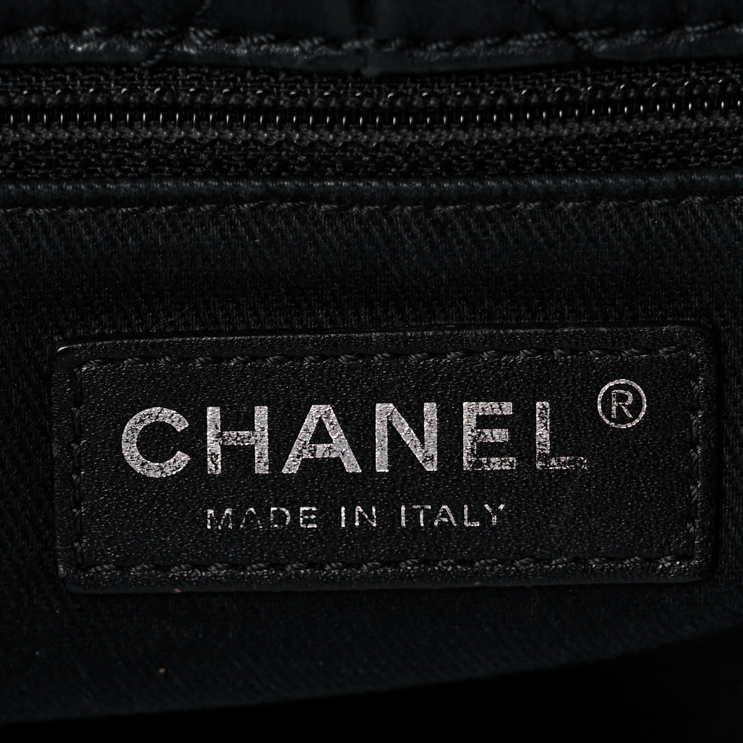 Chanel Washed Lambskin Natural Beauty Tote Black 5 of 11