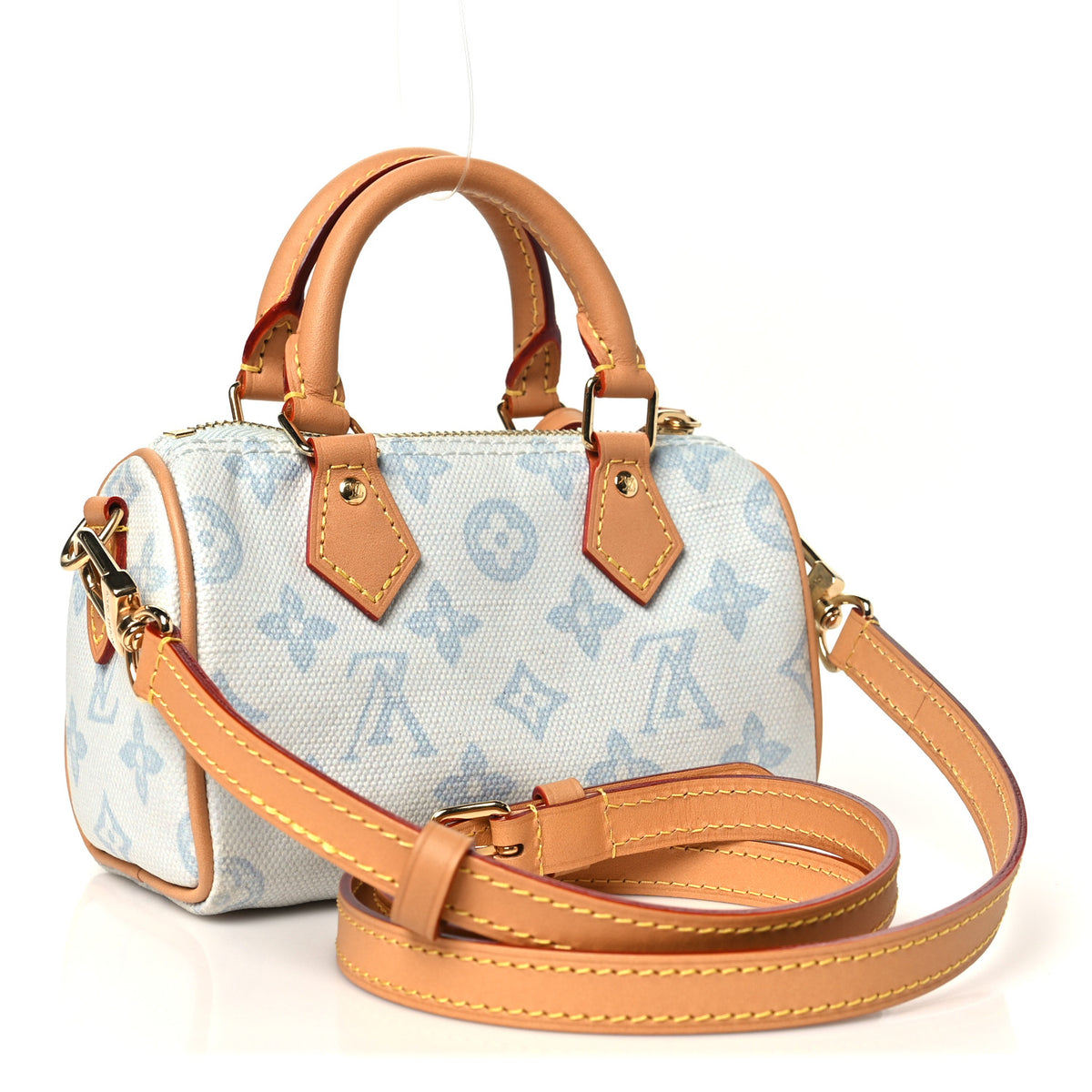Louis Vuitton Monogram Origine Nano Speedy Bleu Courrier 3 of 10