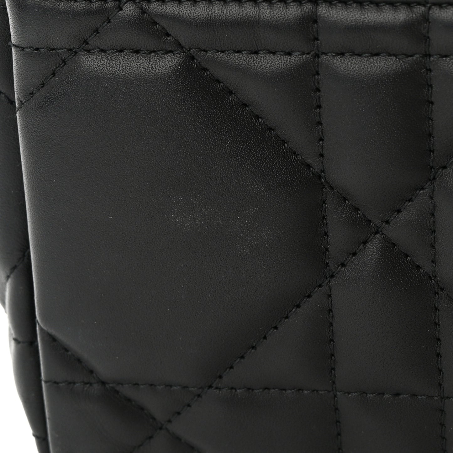 Calfskin Macrocannage Large Toujours Black