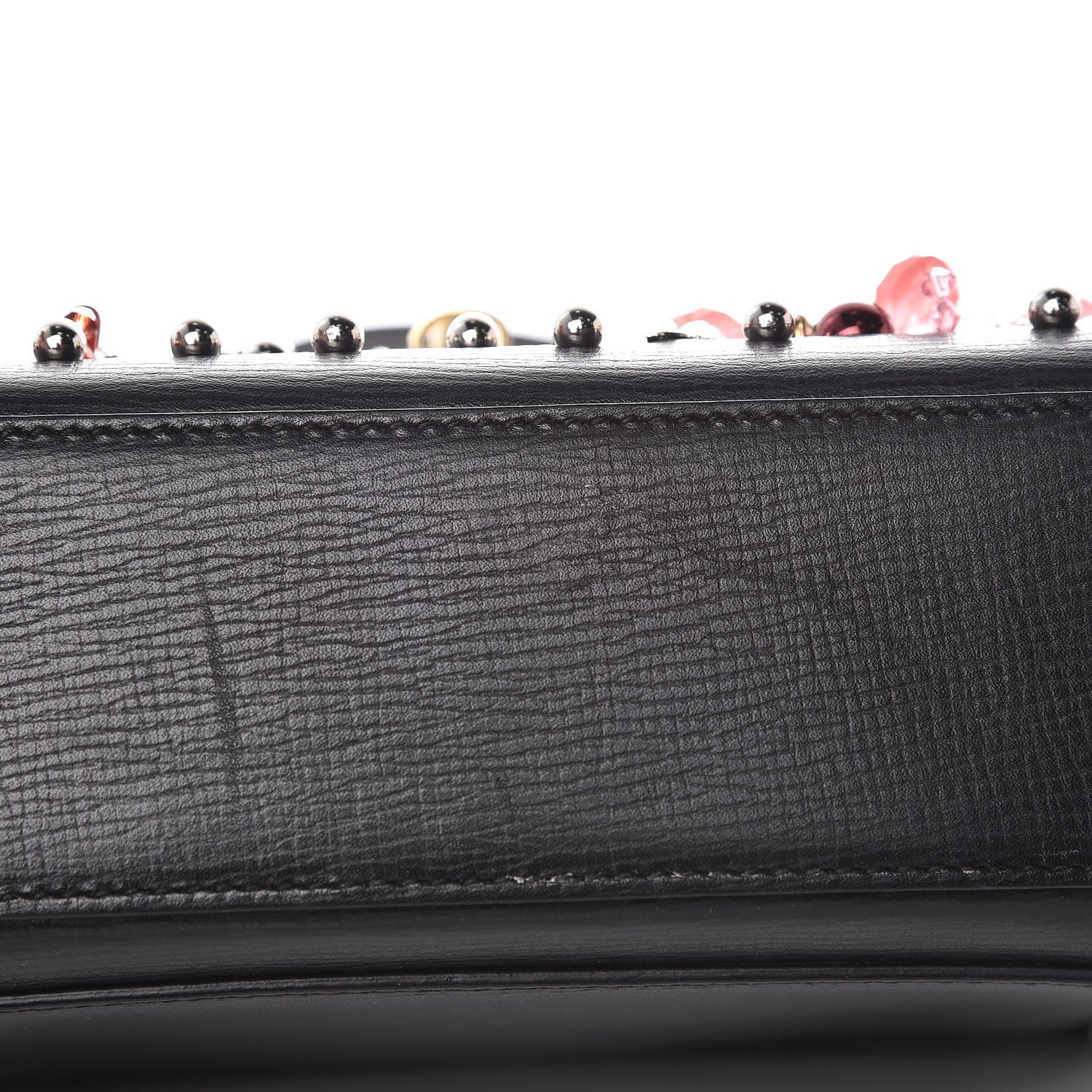 Dolce & Gabbana Dauphine Crystal Embellished Box Bag Black Multicolor 8 of 11