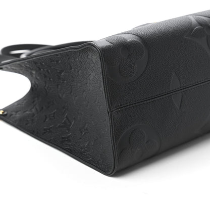 Louis Vuitton Empreinte Monogram Giant Onthego MM Black 6 of 9