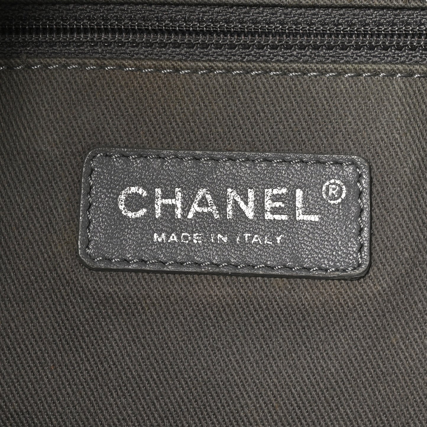 Graffiti Printed Canvas Medium Backpack Grey