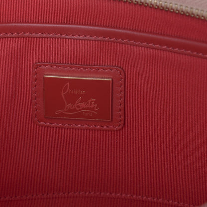 Christian Louboutin Calfskin Studded Loubiposh Chain Clutch Nude 8 of 13