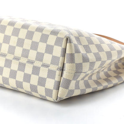 Louis Vuitton Damier Azur Graceful PM Rose Ballerine 7 of 9