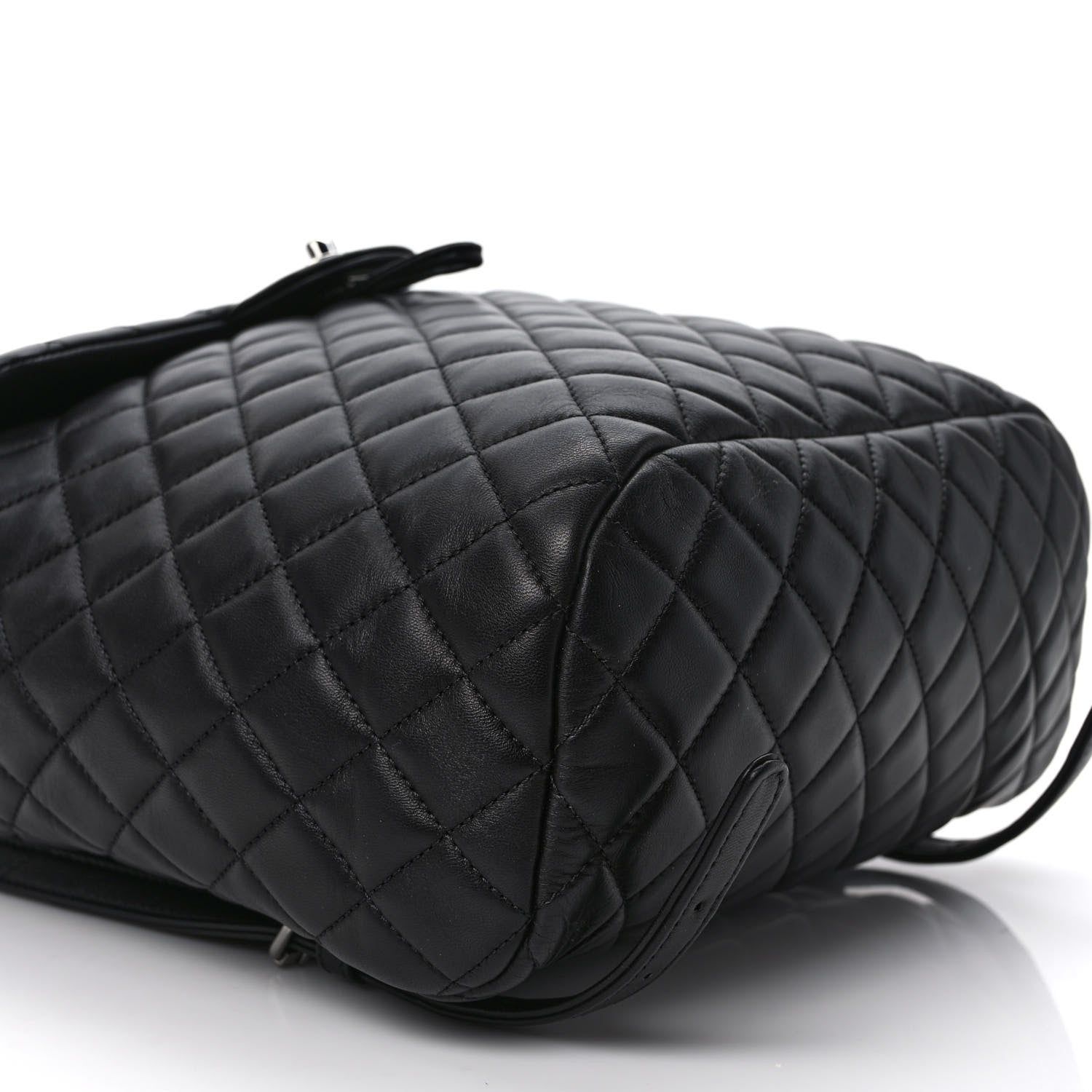 Chanel Lambskin Quilted Large Urban Spirit Backpack Black 7 of 8