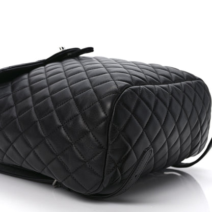 Chanel Lambskin Quilted Large Urban Spirit Backpack Black 7 of 8