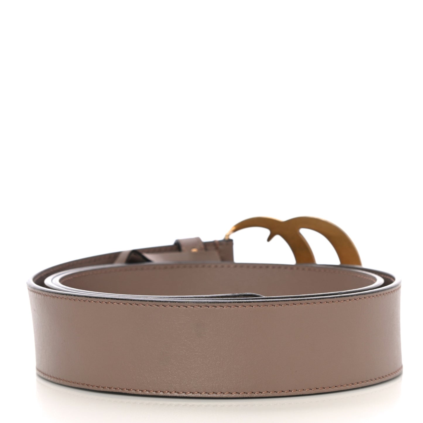 Calfskin Double G 40mm Belt 105 42 Porcelain Rose