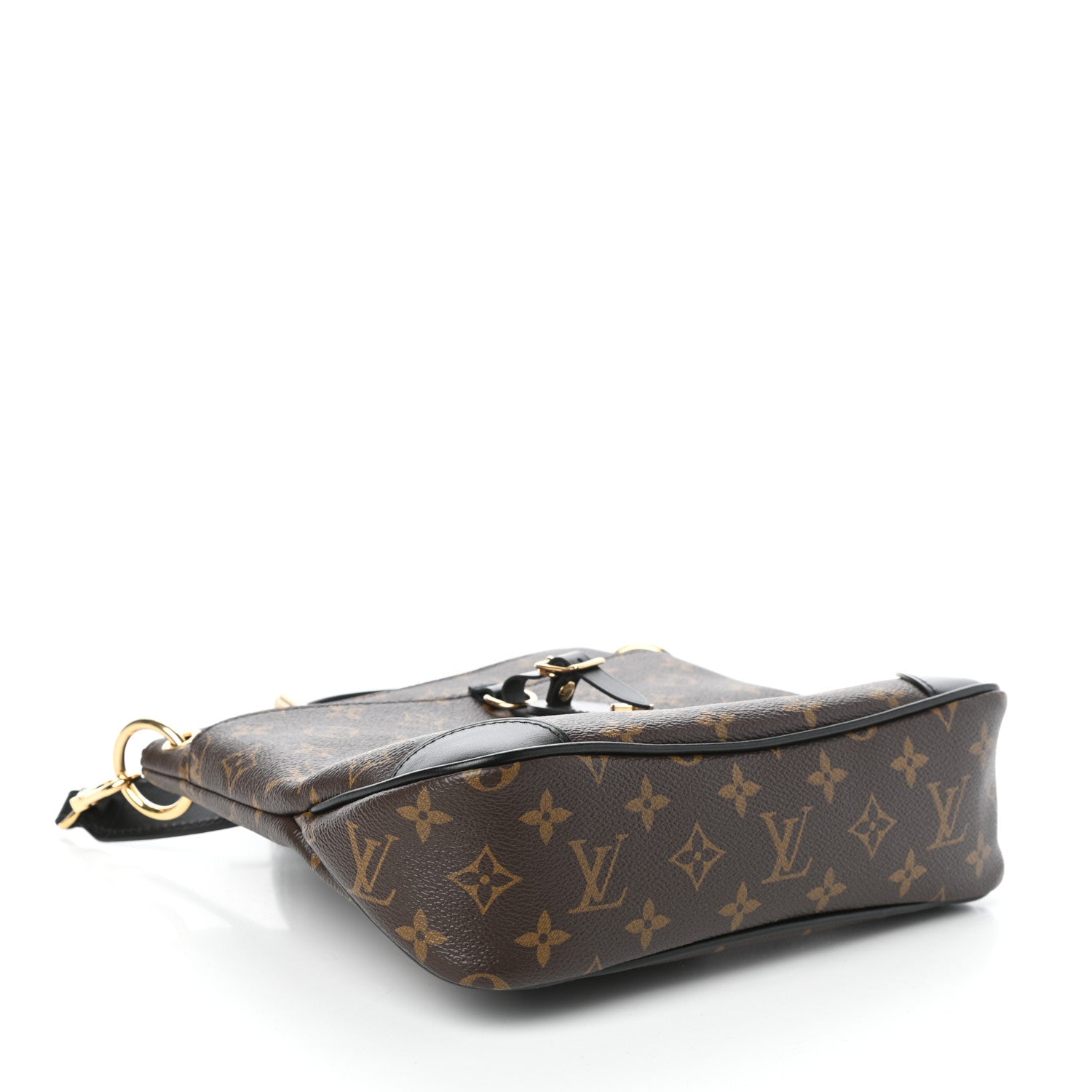 Louis Vuitton Monogram Odeon PM Black 4 of 9