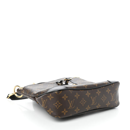Louis Vuitton Monogram Odeon PM Black 4 of 9
