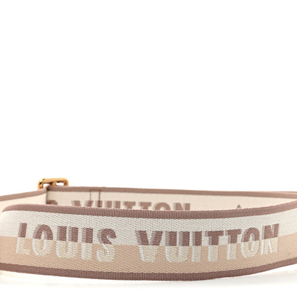 Louis Vuitton Jacquard Speedy Bandouliere 20 Shoulder Strap Beige 3 of 4