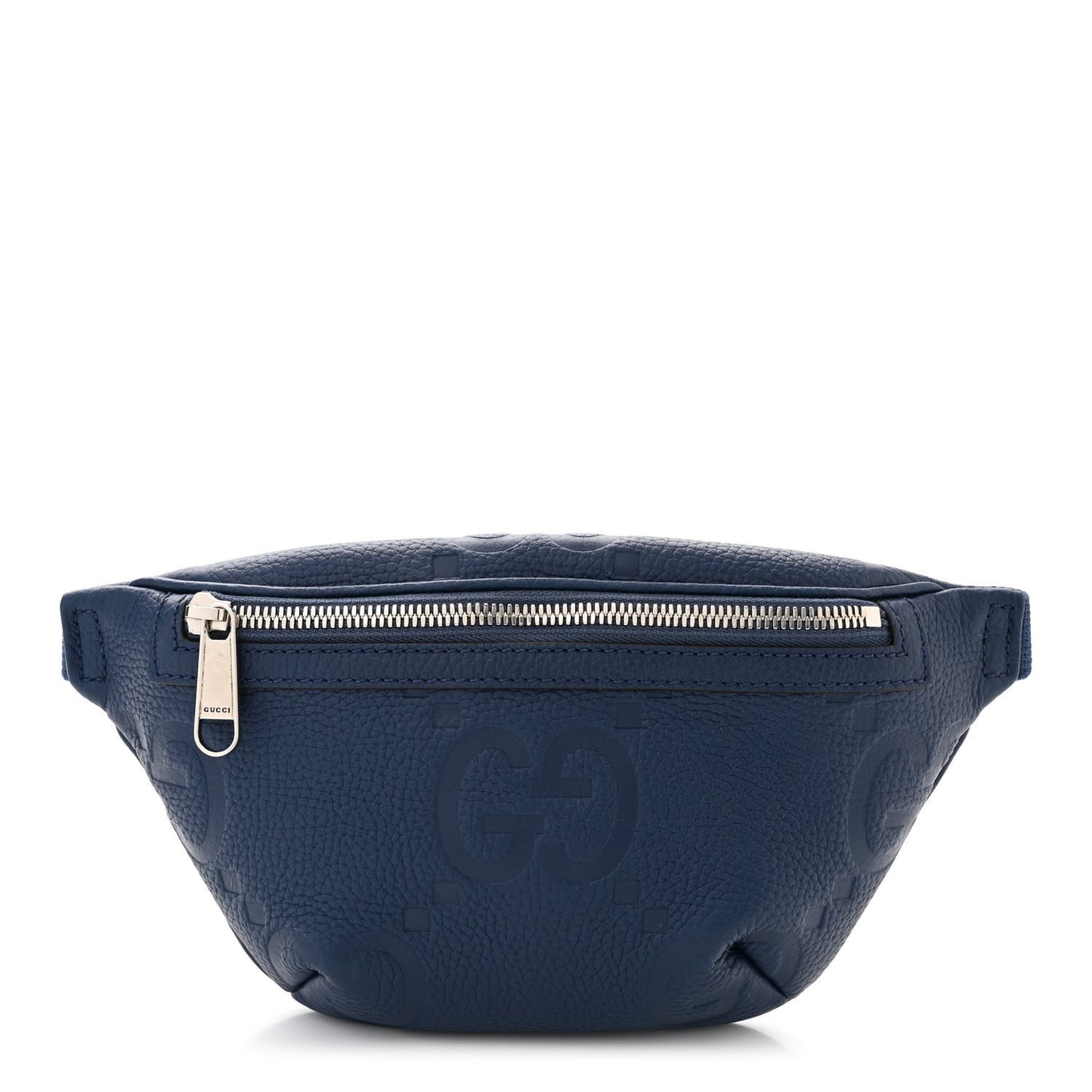 Piuma Calfskin Jumbo GG Embossed Small Belt Bag Royale