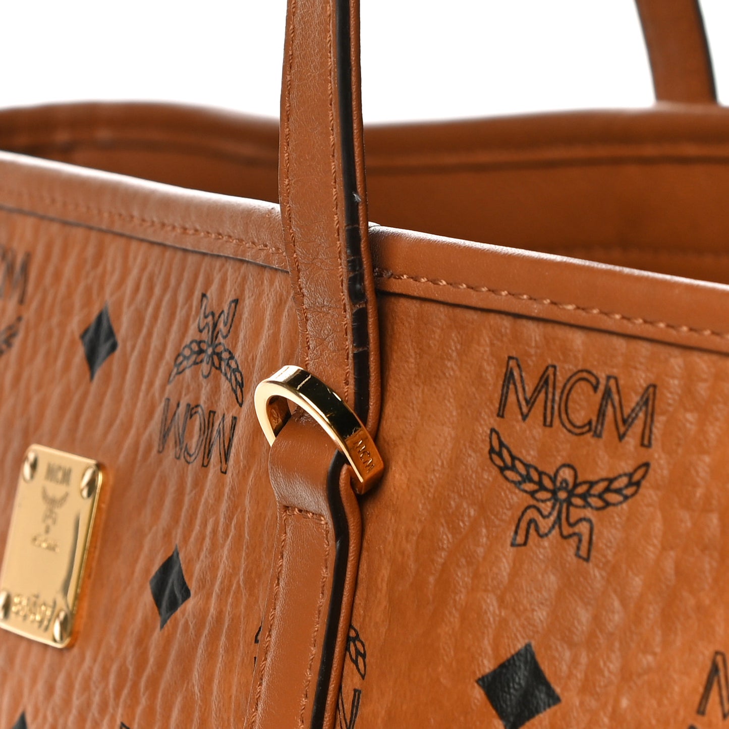 Visetos Toni Shopper Tote Cognac
