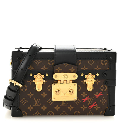 Louis Vuitton Monogram Petite Malle Black 1 of 9