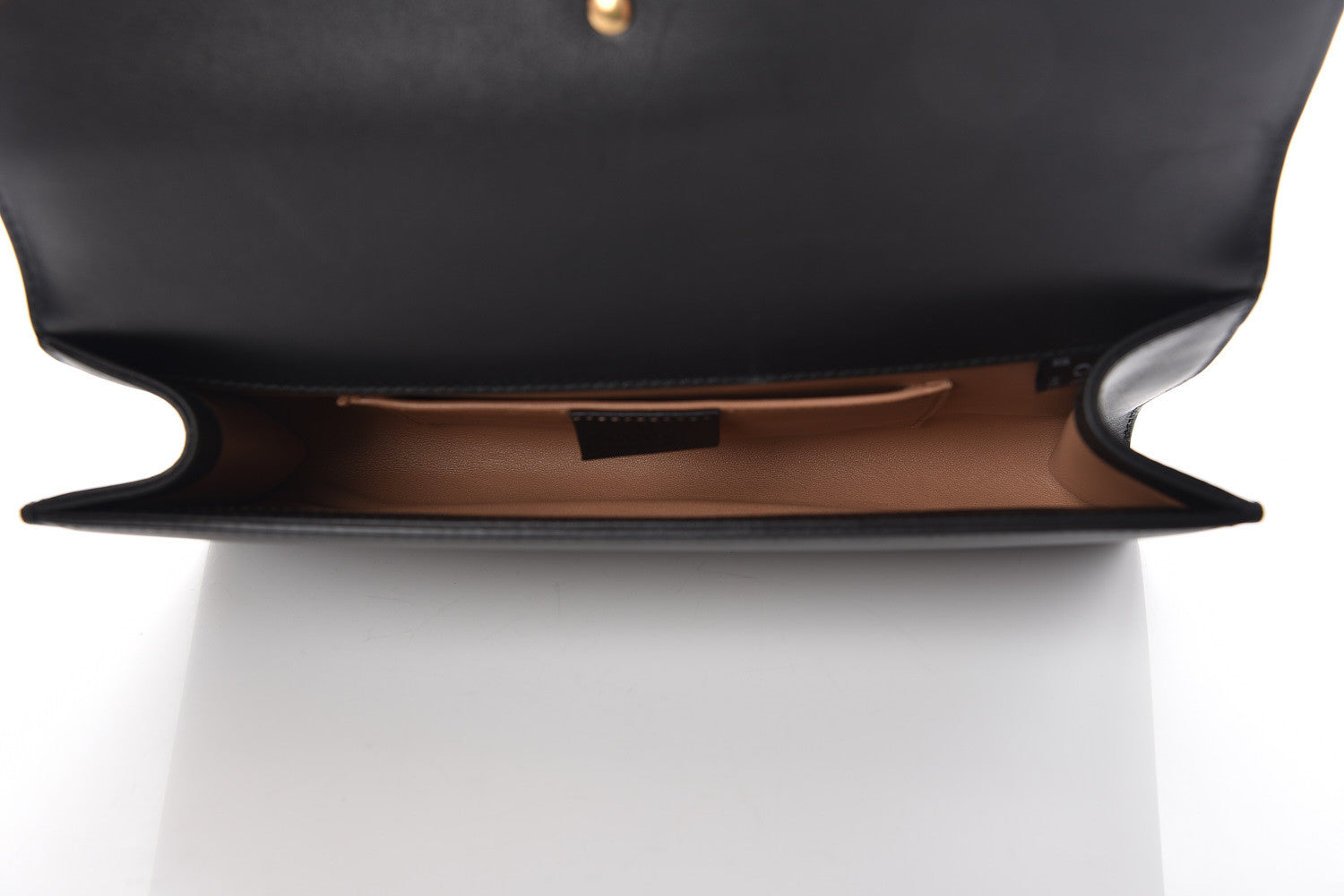 Gucci Calfskin Pearly GG Marmont Clutch Black 5 of 9