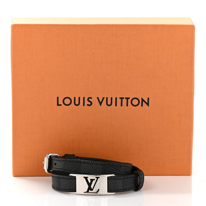 Louis Vuitton Damier Graphite Sign It Bracelet 8 of 8