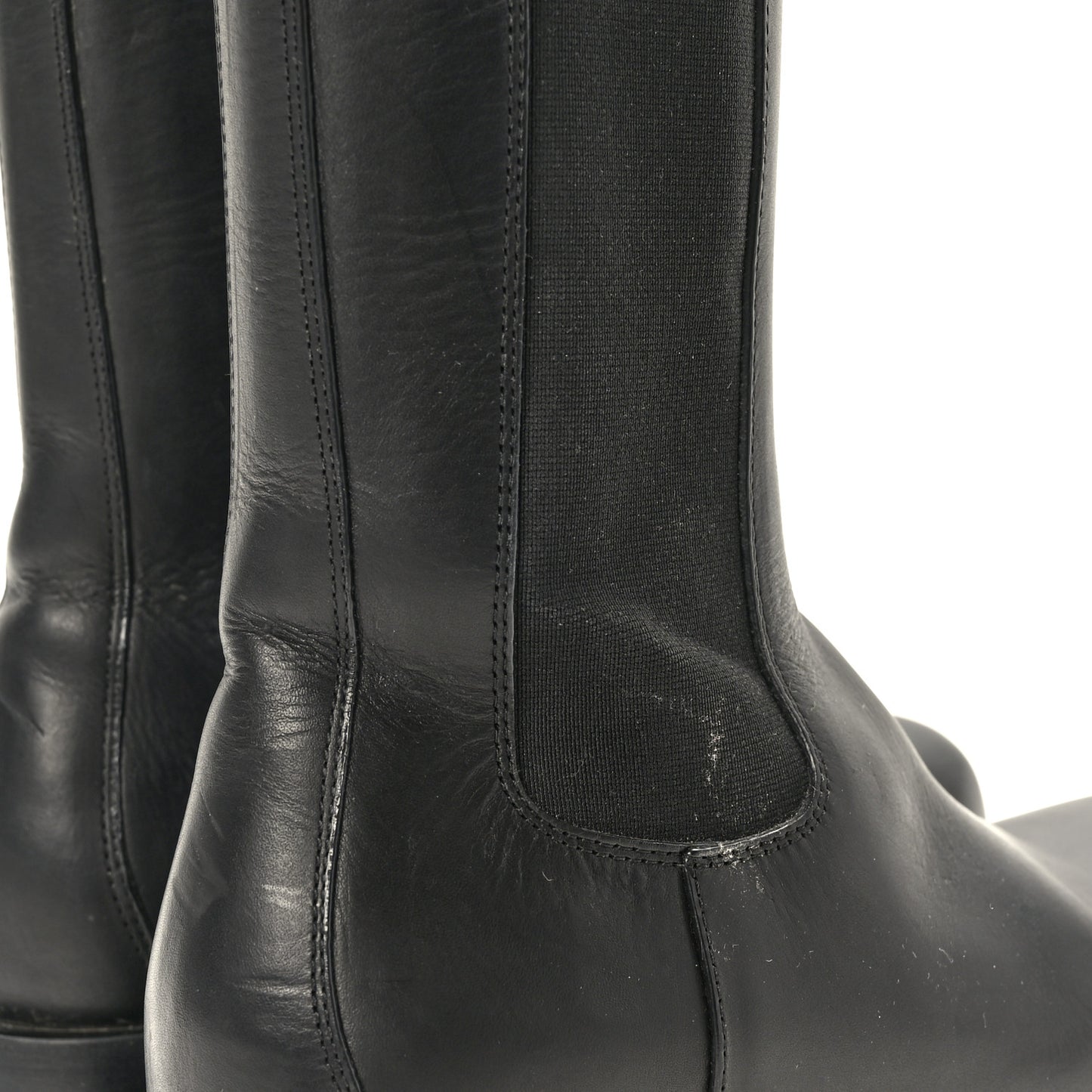 Calfskin The Lug Chelsea 55mm Boots 37.5 Black