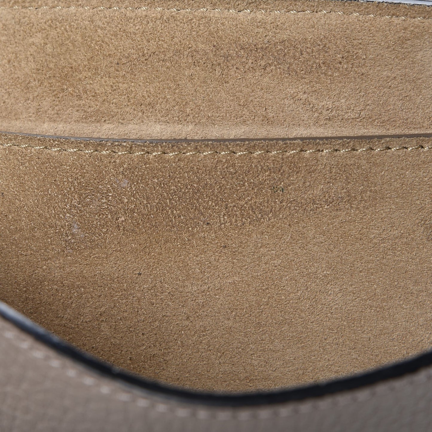 Grained Lambskin Mini Drew Shoulder Bag Motty Grey