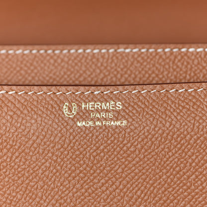 Hermes Epsom Horseshoe Constance Elan 25 Gold 6 of 26