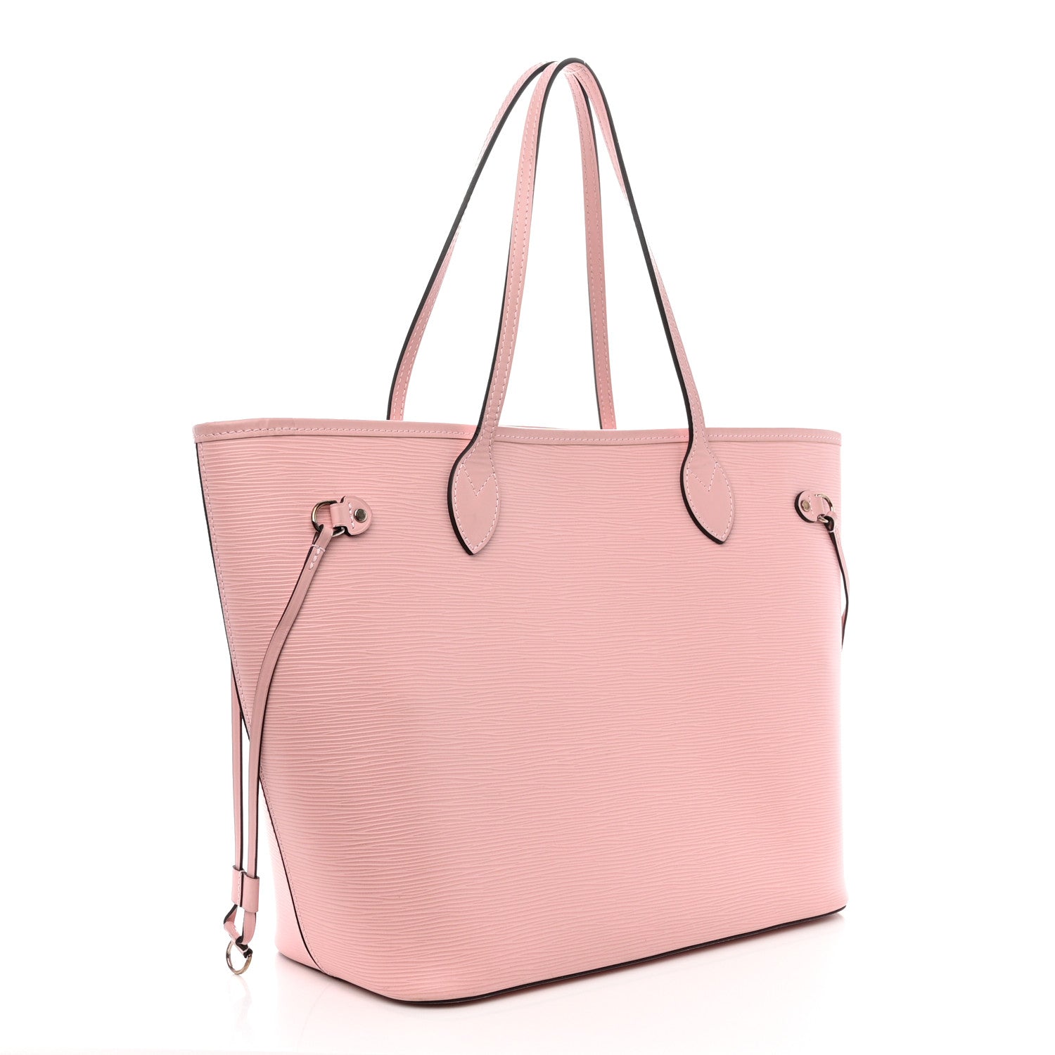 Louis Vuitton Epi Neverfull MM Rose Ballerine 3 of 10
