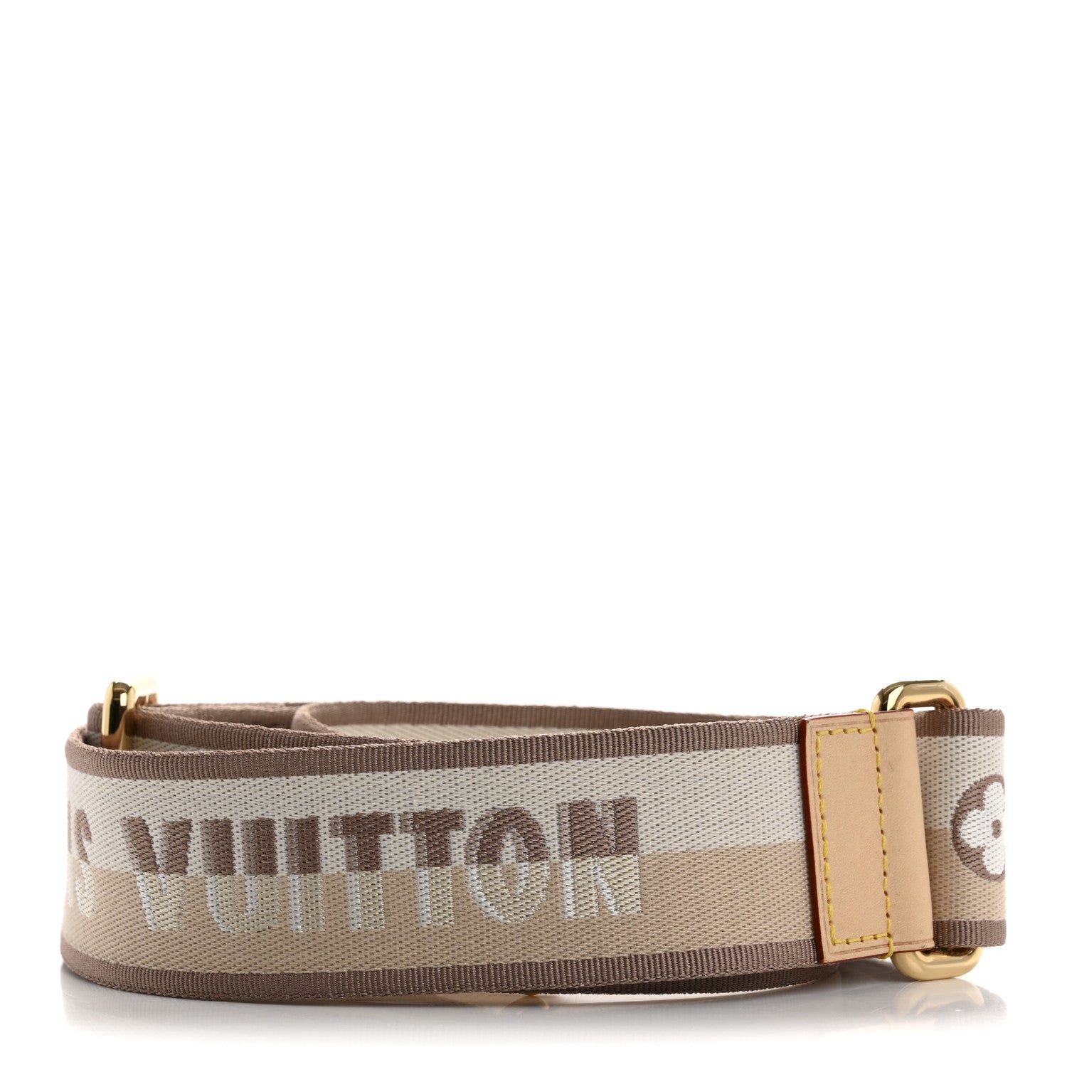 Louis Vuitton Jacquard Speedy Bandouliere 20 Shoulder Strap Beige 2 of 4