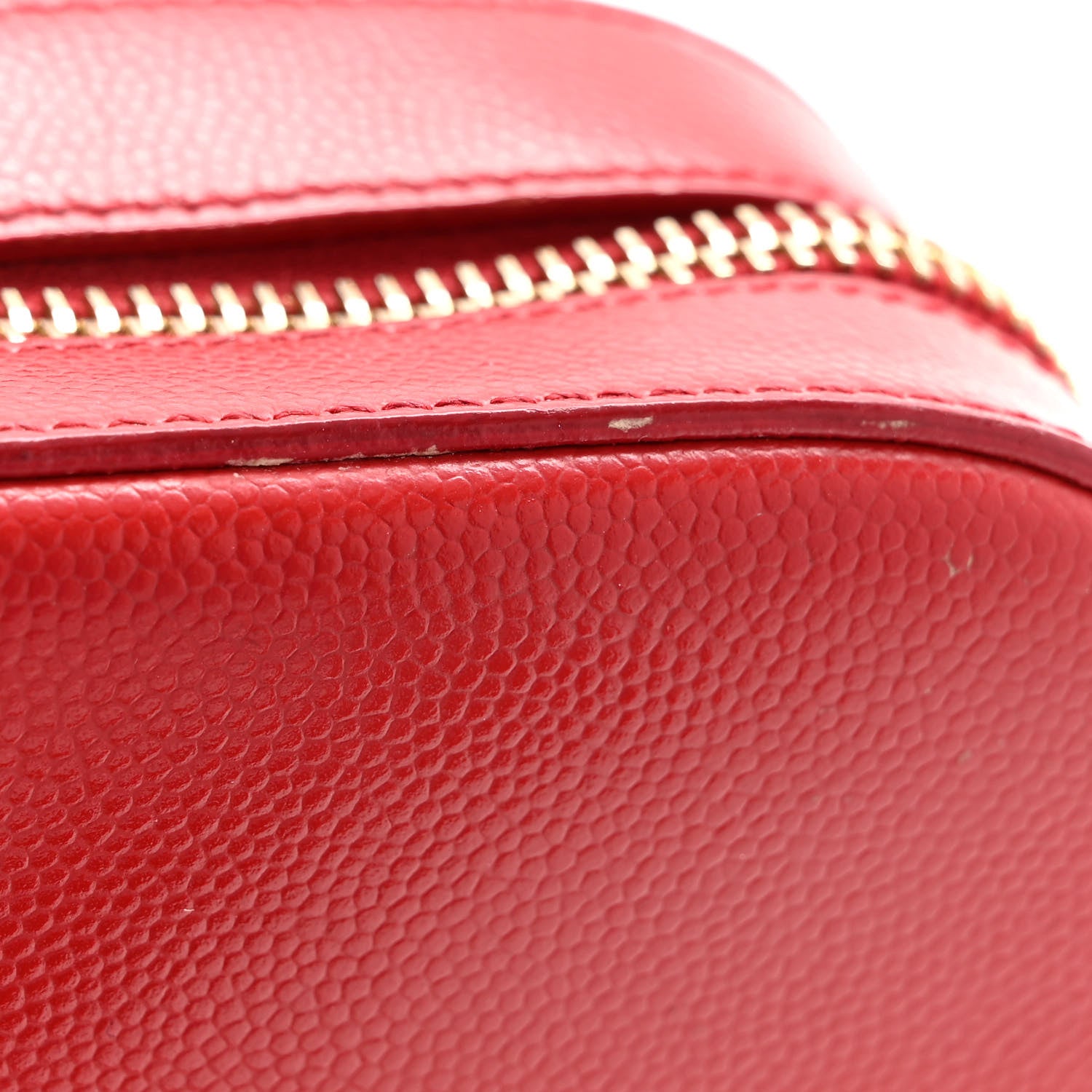 Saint Laurent Grain De Poudre Small Classic Monogram Camera Bag New Red 12 of 12