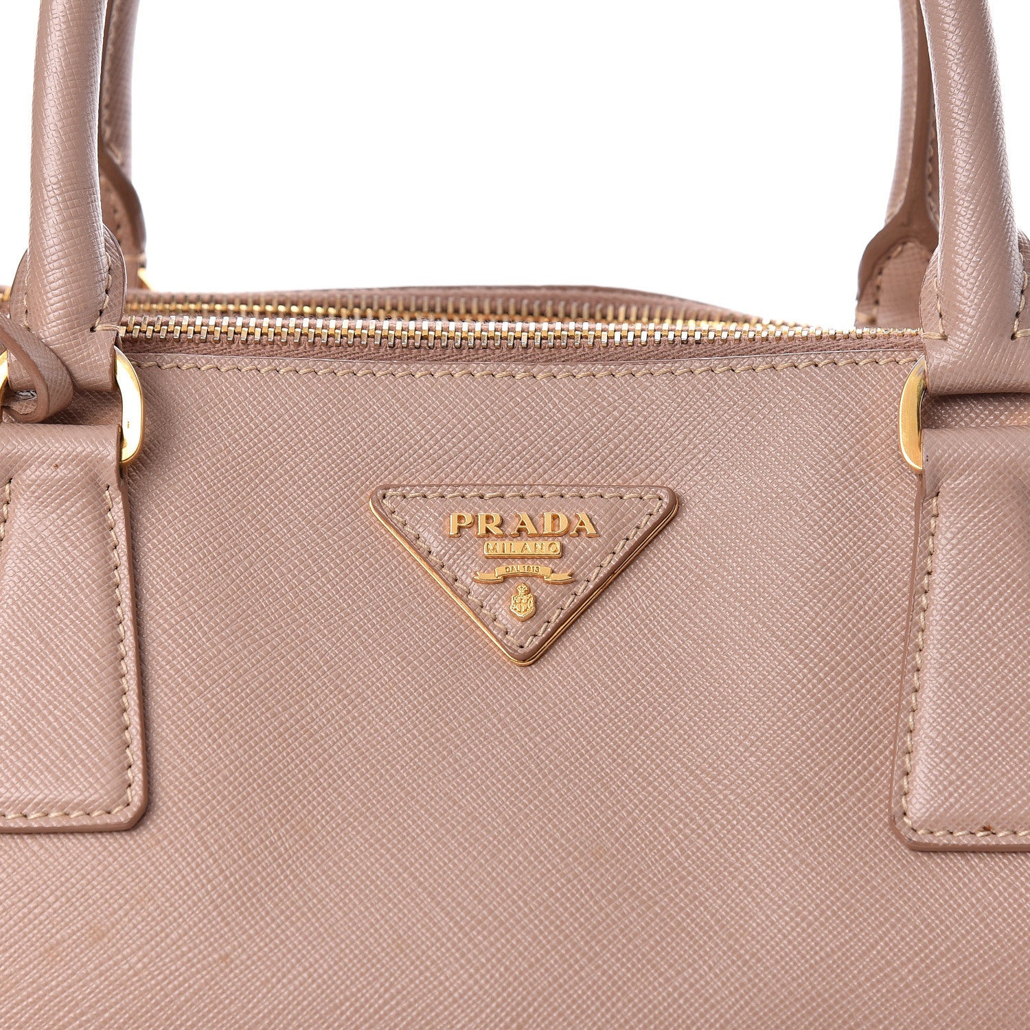 Prada Saffiano Lux Extra Large Galleria Double Zip Tote Cammeo 14 of 20