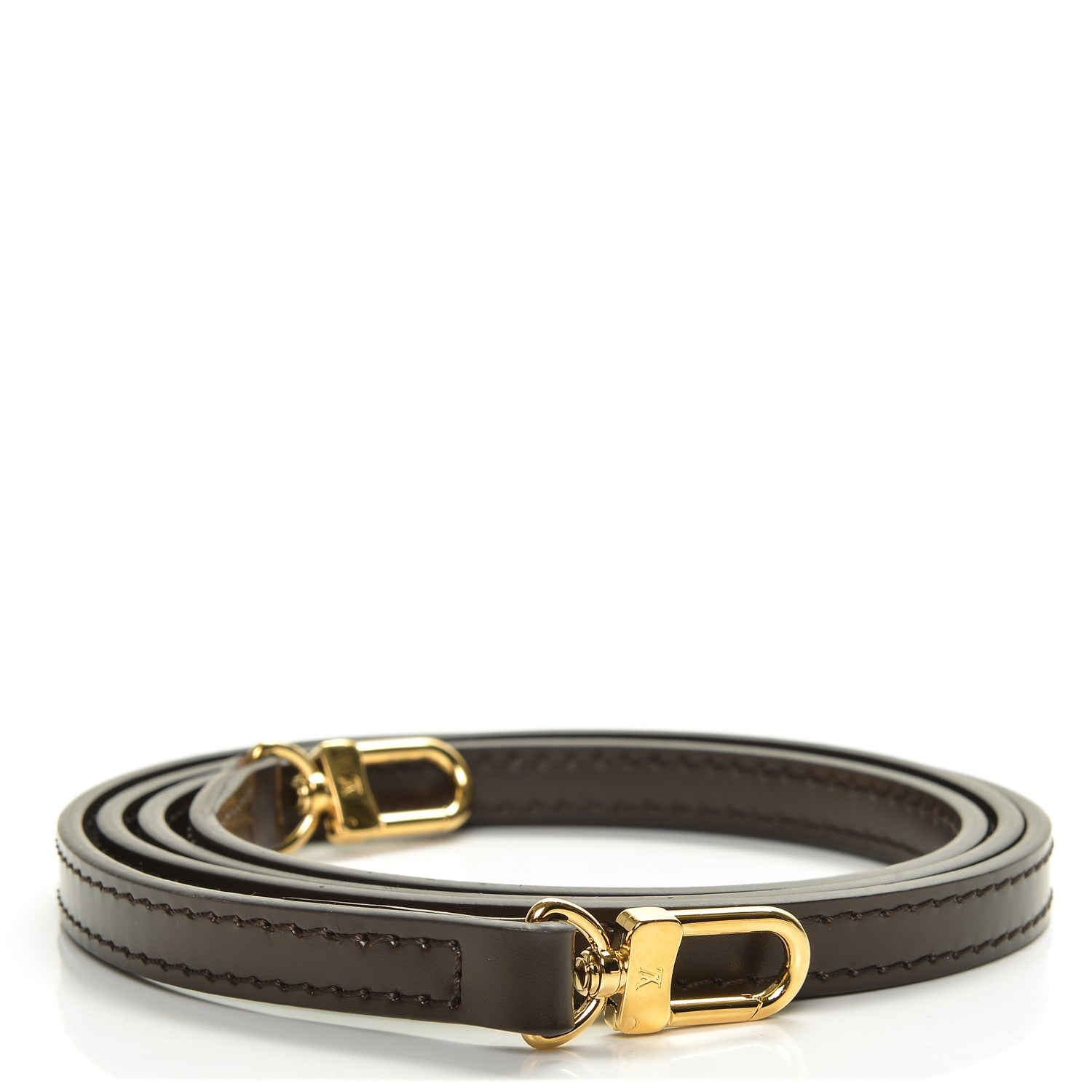 Louis Vuitton Calfskin 12mm Shoulder Strap Brown 1 of 3