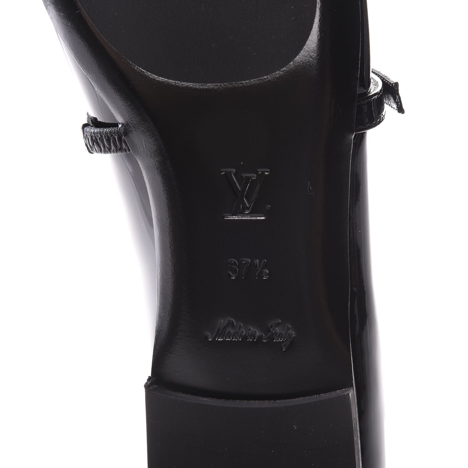 Louis Vuitton Patent Uniformes Ballet Flats 37.5 Black 6 of 8