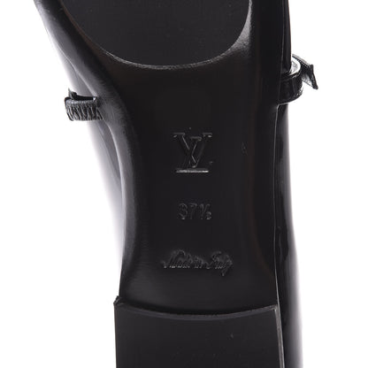 Louis Vuitton Patent Uniformes Ballet Flats 37.5 Black 6 of 8