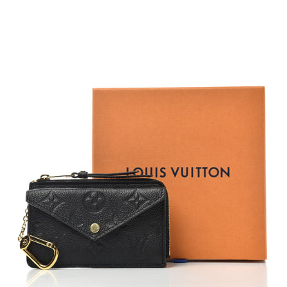 Louis Vuitton Empreinte Recto Verso Card Holder Black 7 of 7